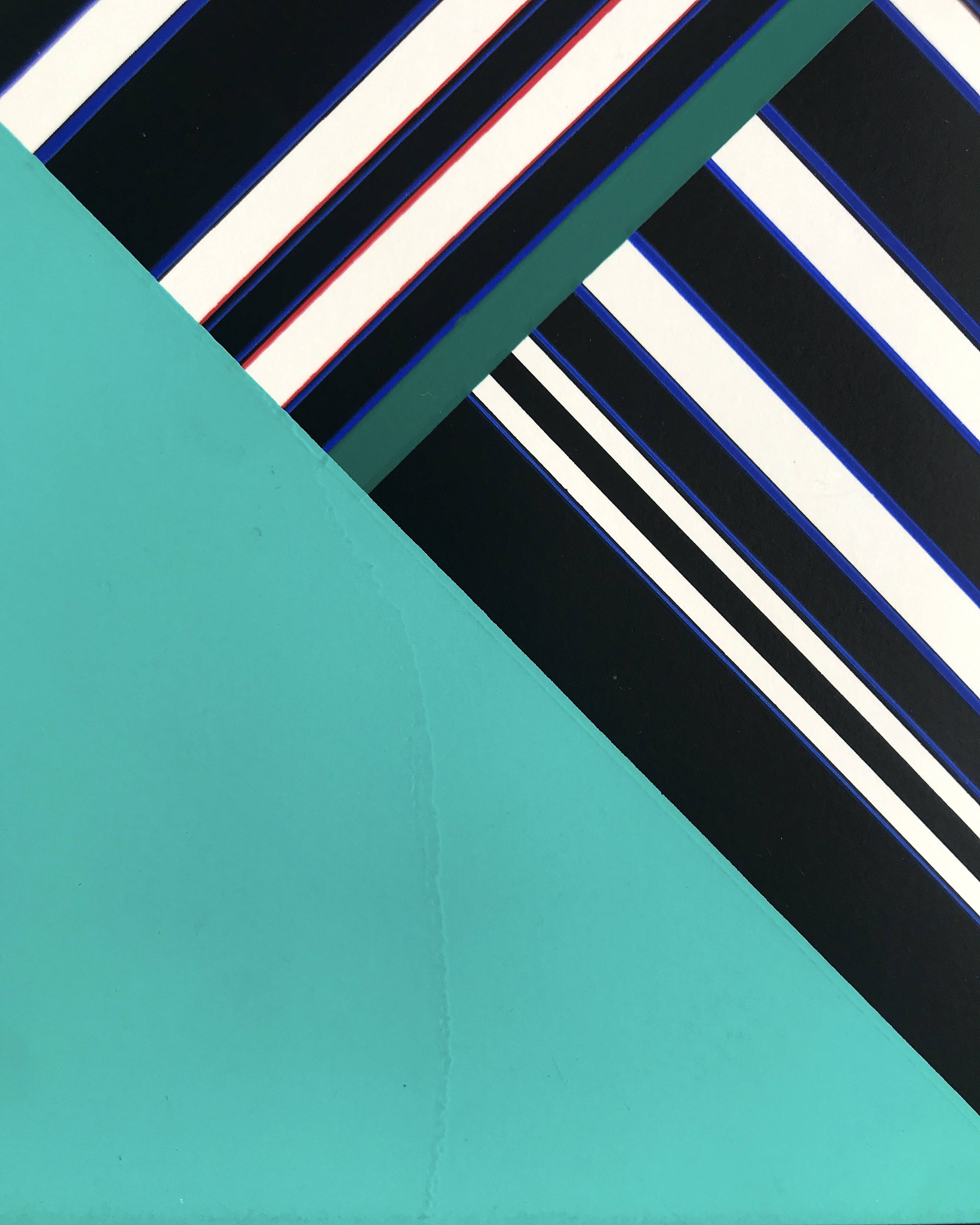 Günter FRUHTRUNK, Seh-Übung, 1967. Original screenprint signed in pencil