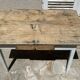 Vintage farm table orme top