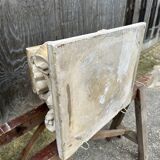 Console mural / Corbeau en stuc