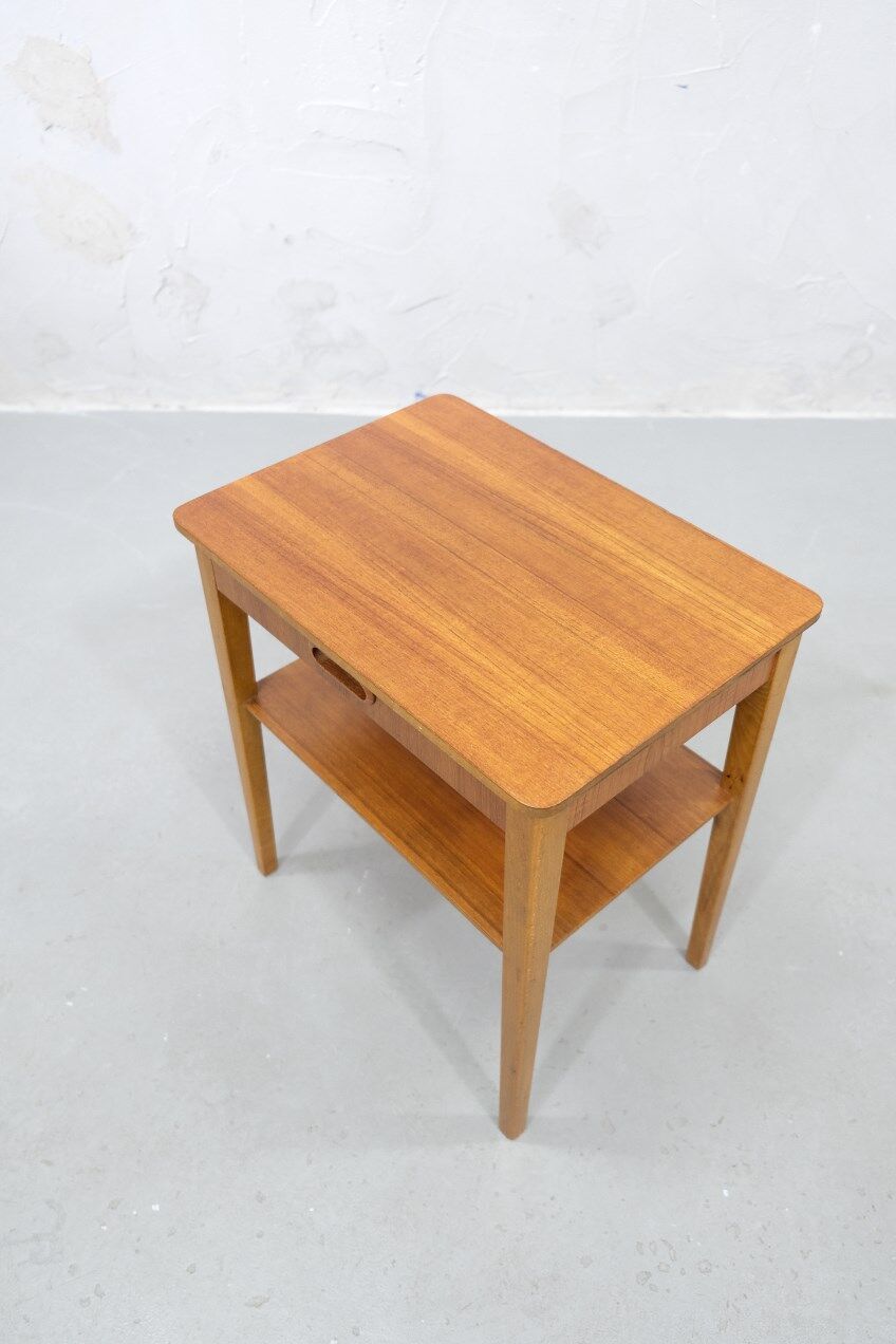 Teak Nightstand Table from Björkås Möbelfabrik. , 1960s