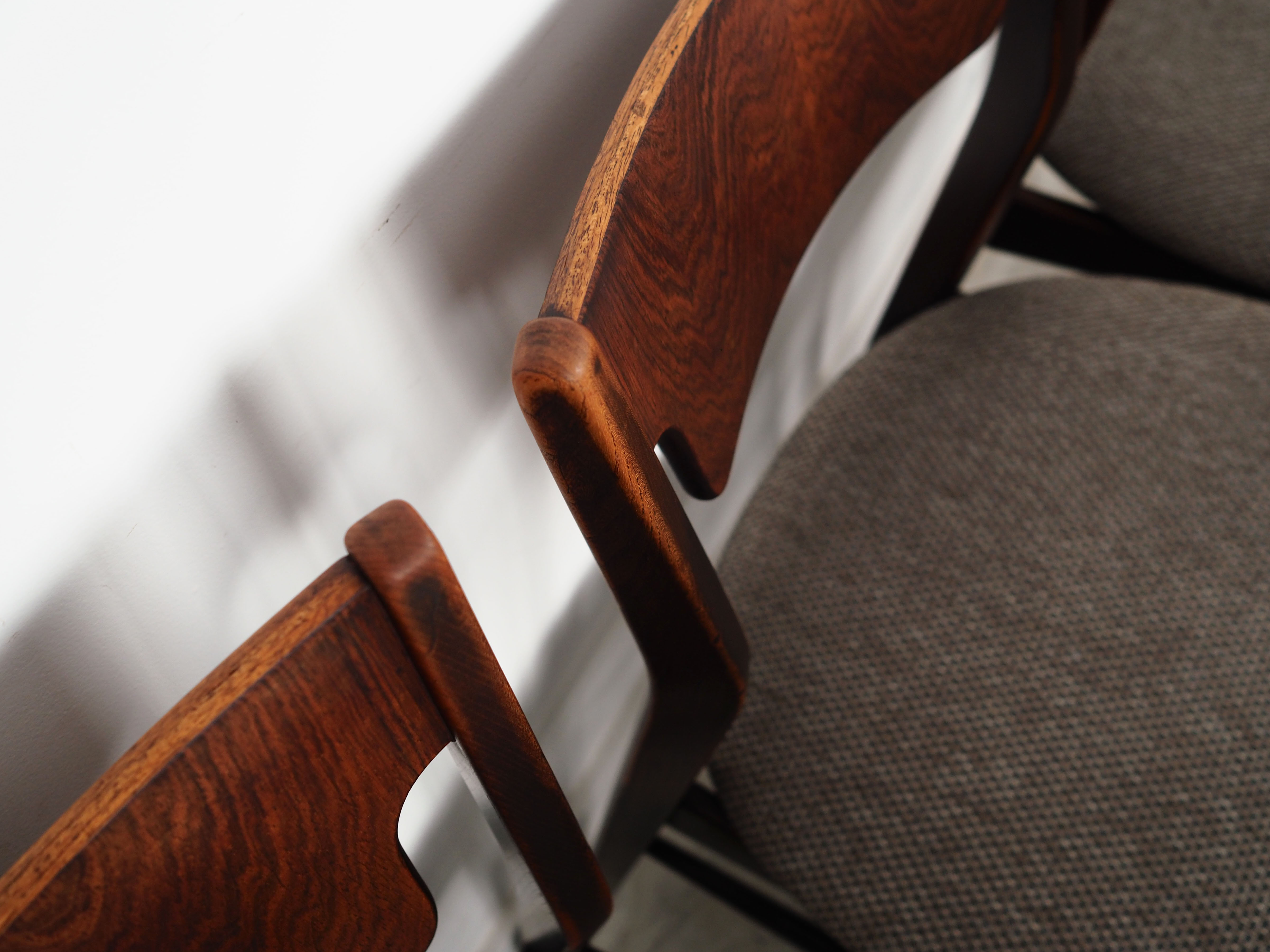 Set of six oak chairs, Danish design, 1970s, production: Denmark