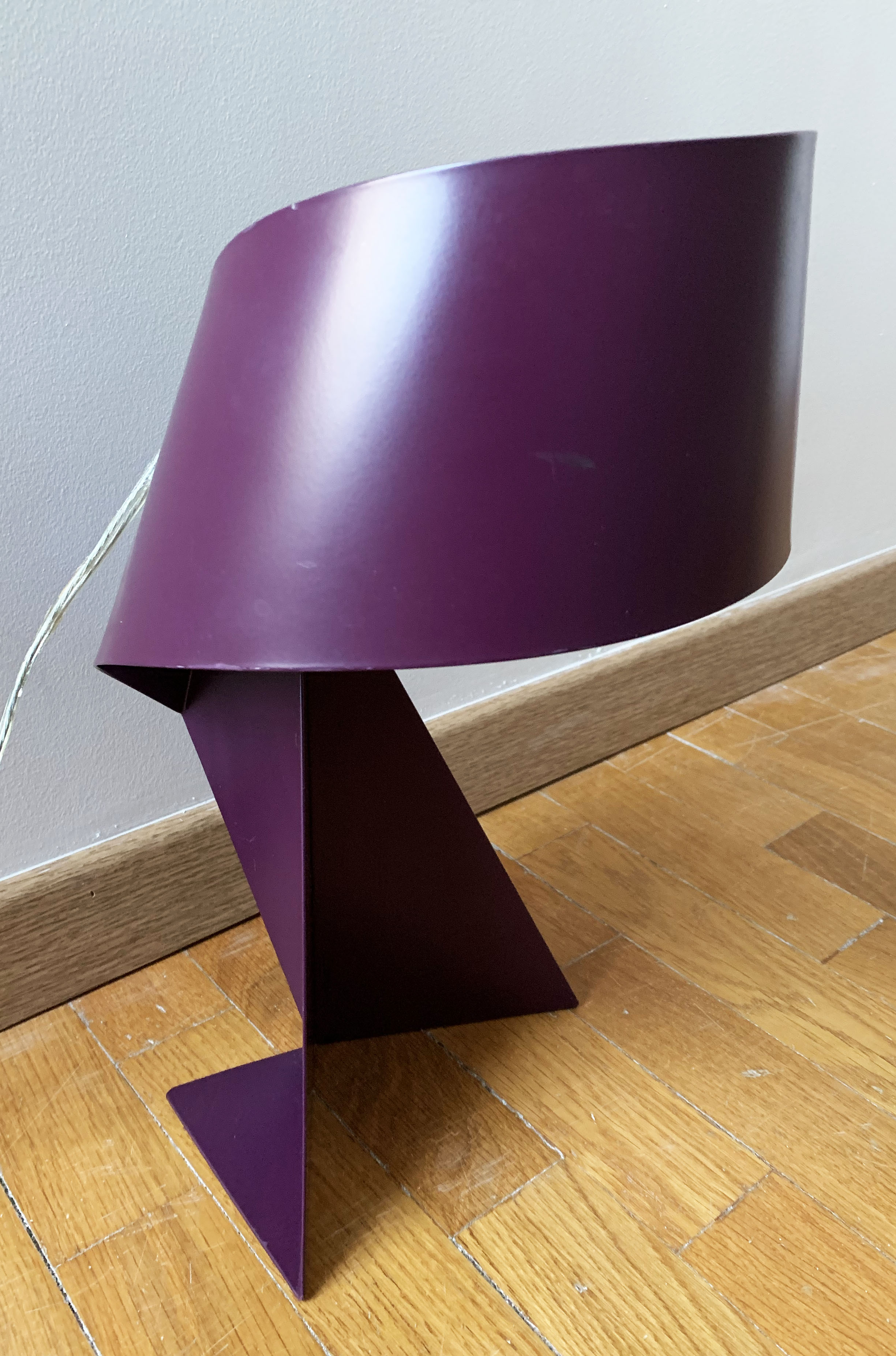 Vintage Habitat Ribbon Lamp from 1986