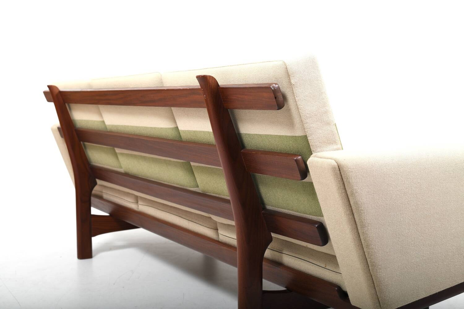 GE-236/3 Sofa in Teak by Hans J. Wegner 1960s