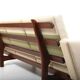GE-236/3 Sofa in Teak by Hans J. Wegner 1960s