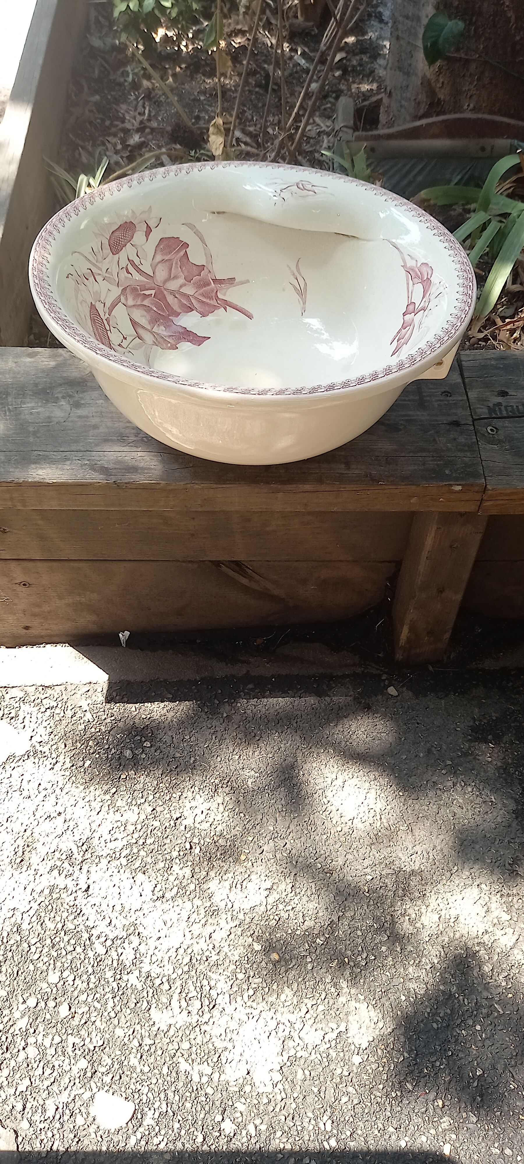 Old bathroom sink
