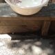 Old bathroom sink