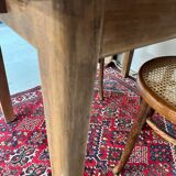 Old oak table with drawers