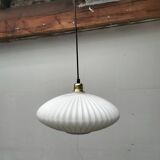 Vintage glass pendant light