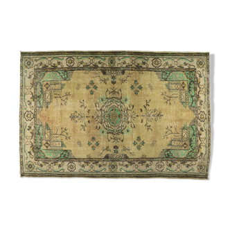 Tapis vintage anatolien fait à la main 294 cm x 192 cm