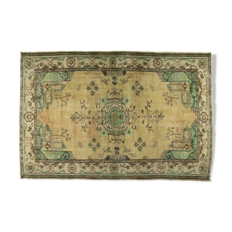 Anatolian handmade vintage rug 294 cm x 192 cm