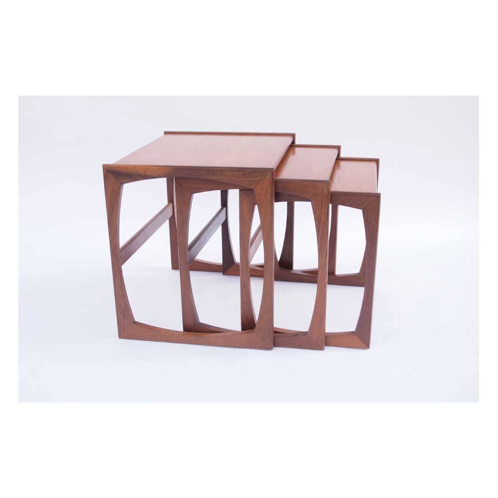 Gplan vintage nesting tables set