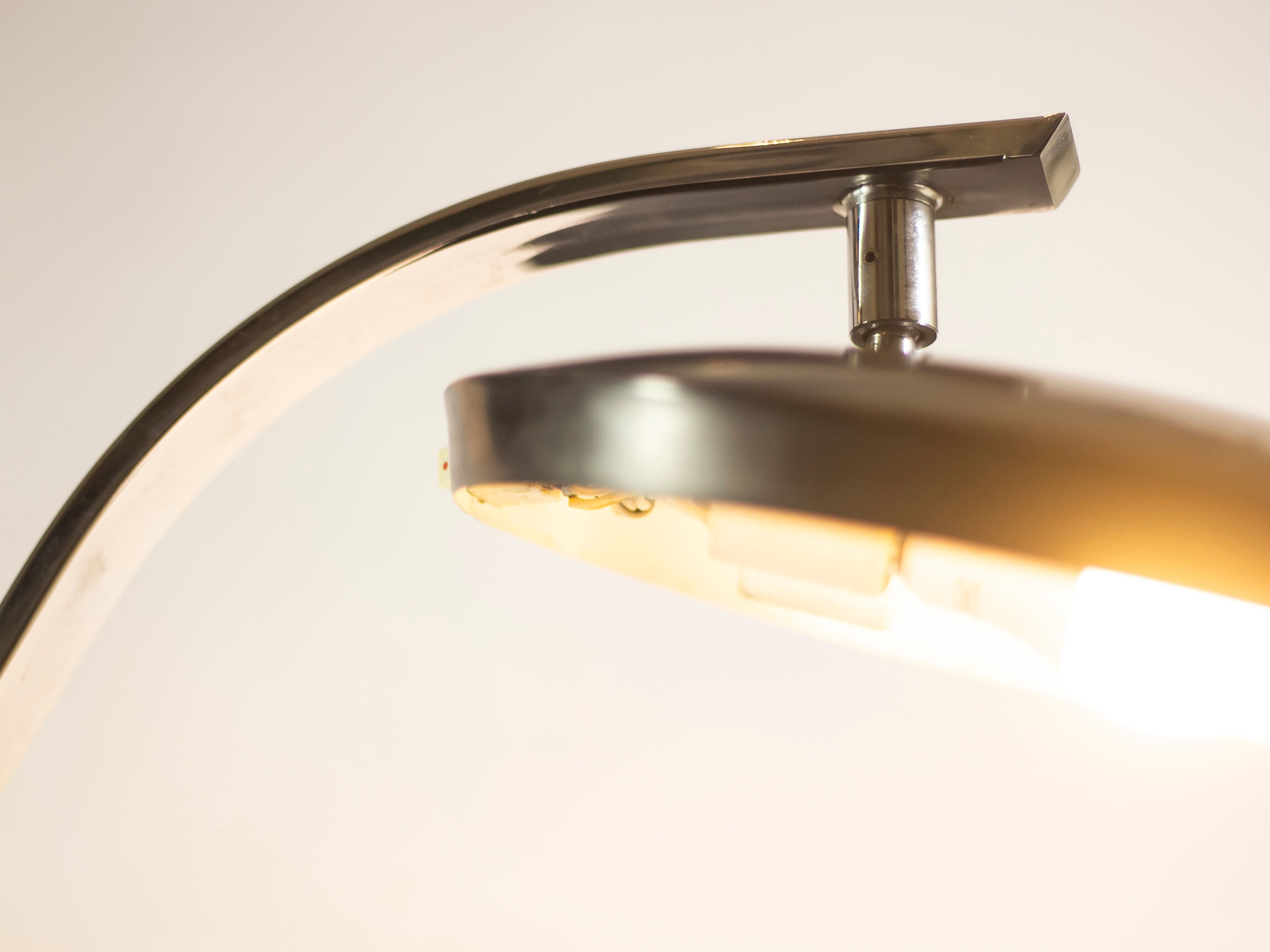 Fase Lamp Model 520c Without Diffuser. 70's.