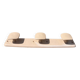 1950 Syla beige wall coat rack