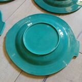 12 vintage zoomorphic dinner plates