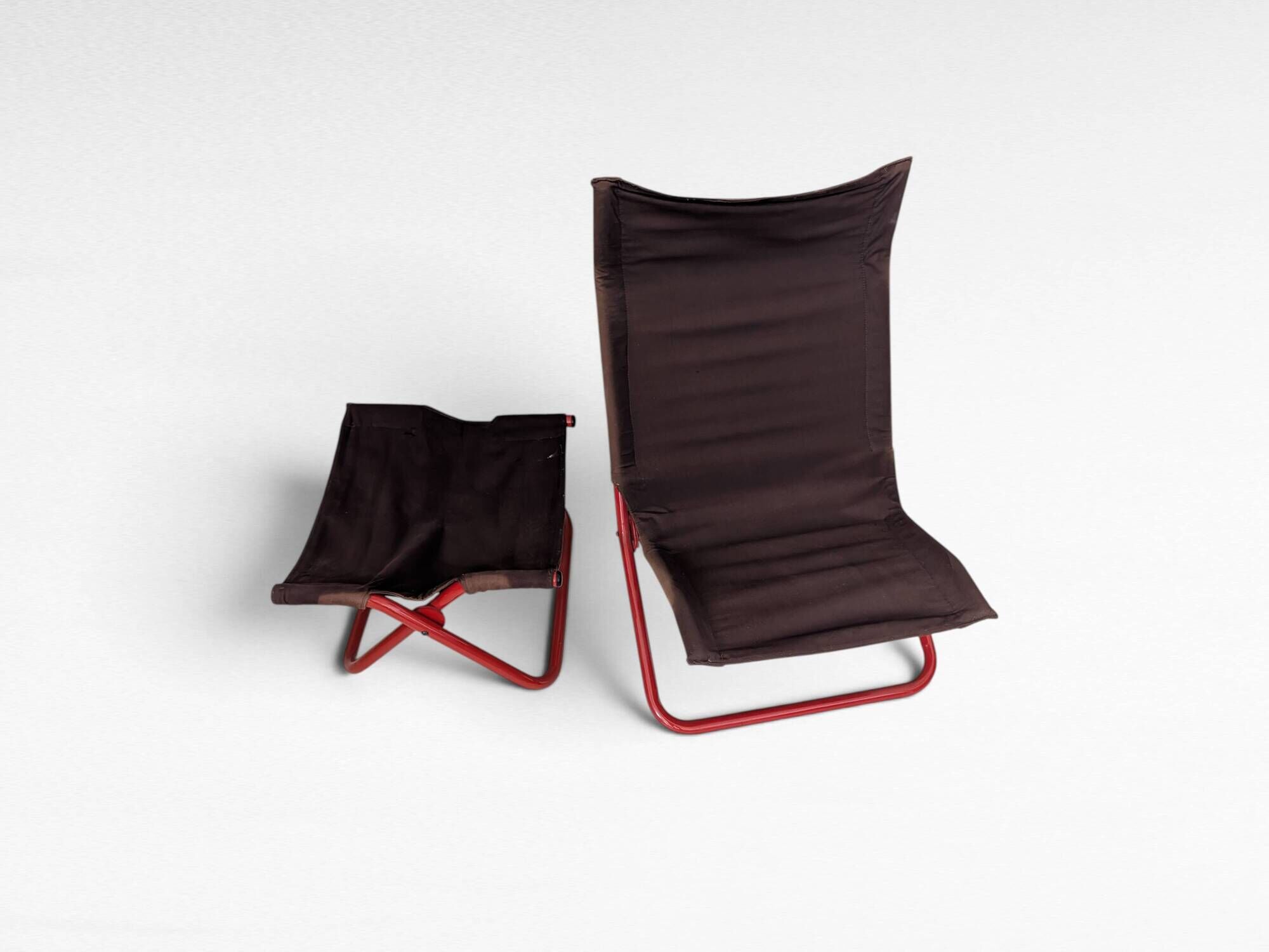 Folding chaise longue "Open" by Jan Dranger and Johan Huldt for Innovator, 1970s.