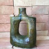 Tamegroute pottery candle holder