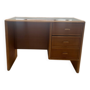 Bureau en rotin et bambou