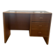 Rattan and bamboo desk