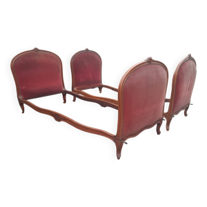 Paire de lit  style louis