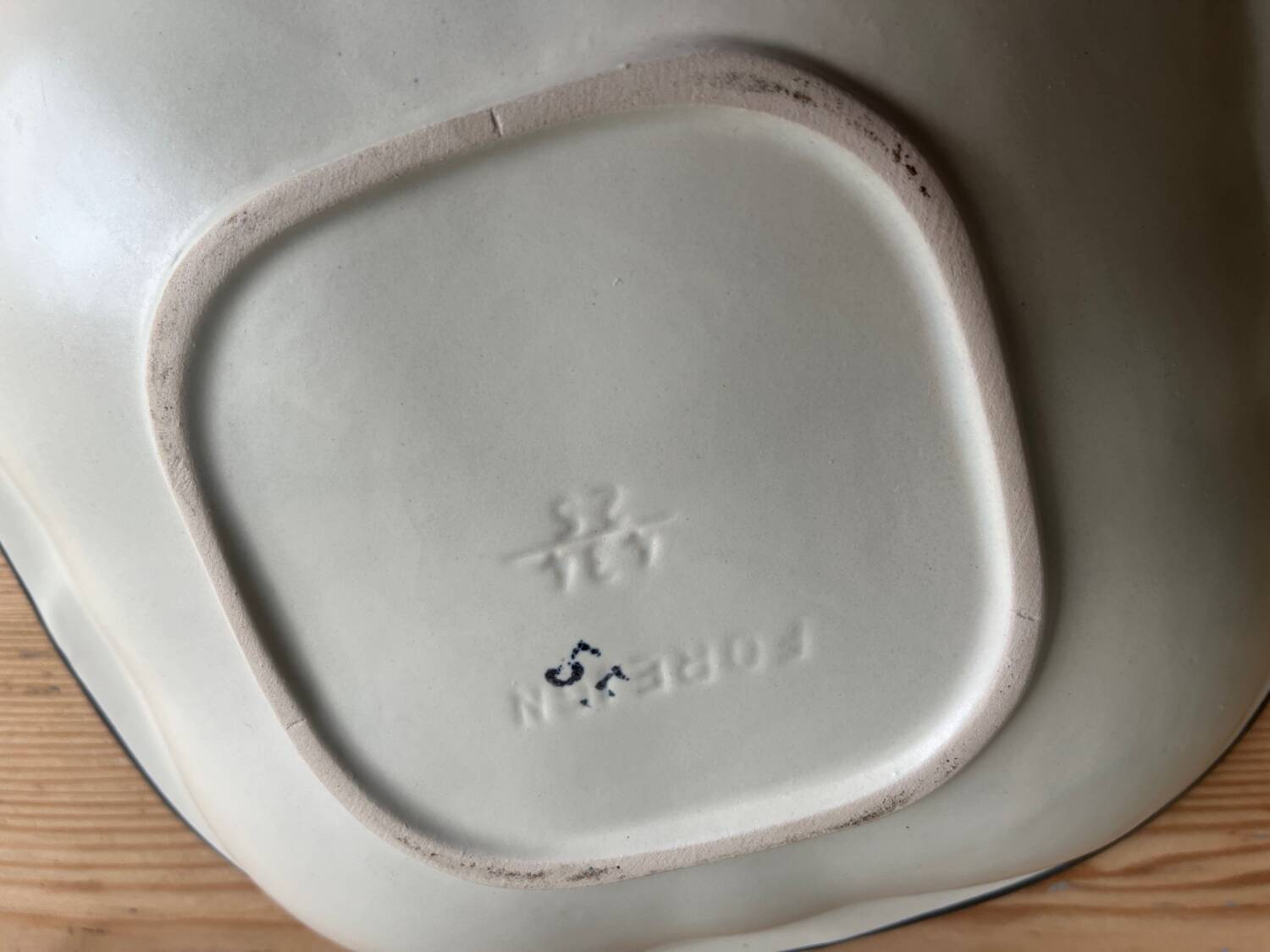 Vintage ceramic dish / bowl / empty pocket Bay Keramik