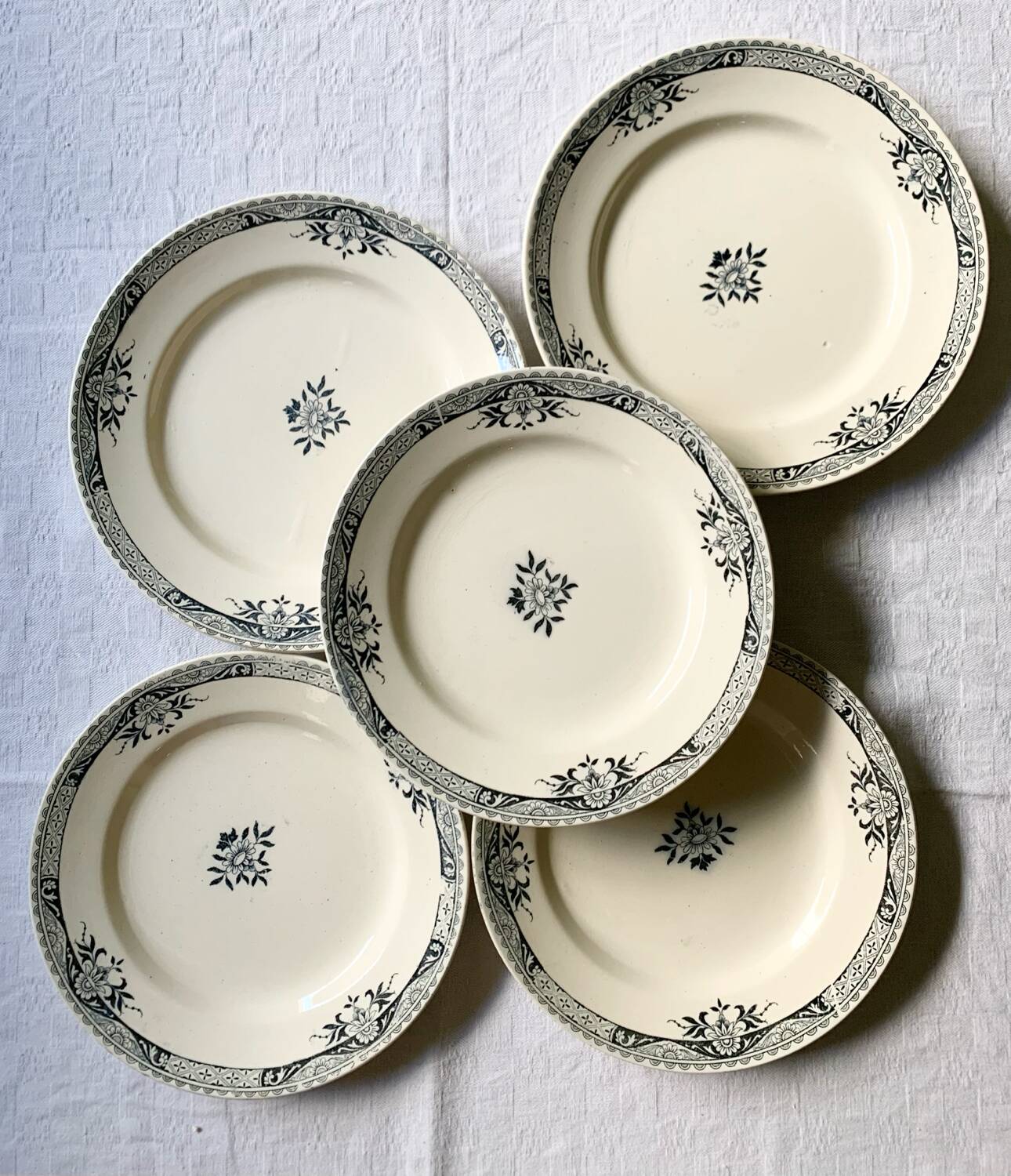 Longchamp terre de fer plates lily decor