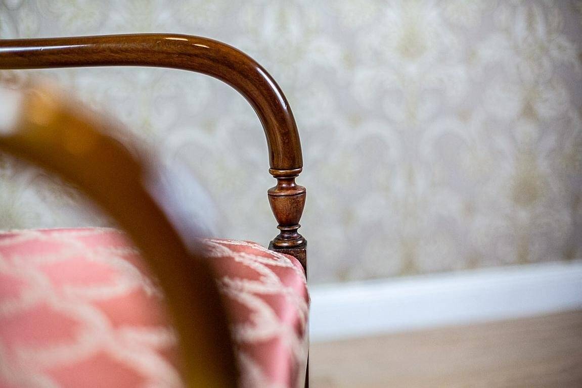 Antique Biedermeier Living Room Set, 1890s, Set of 7