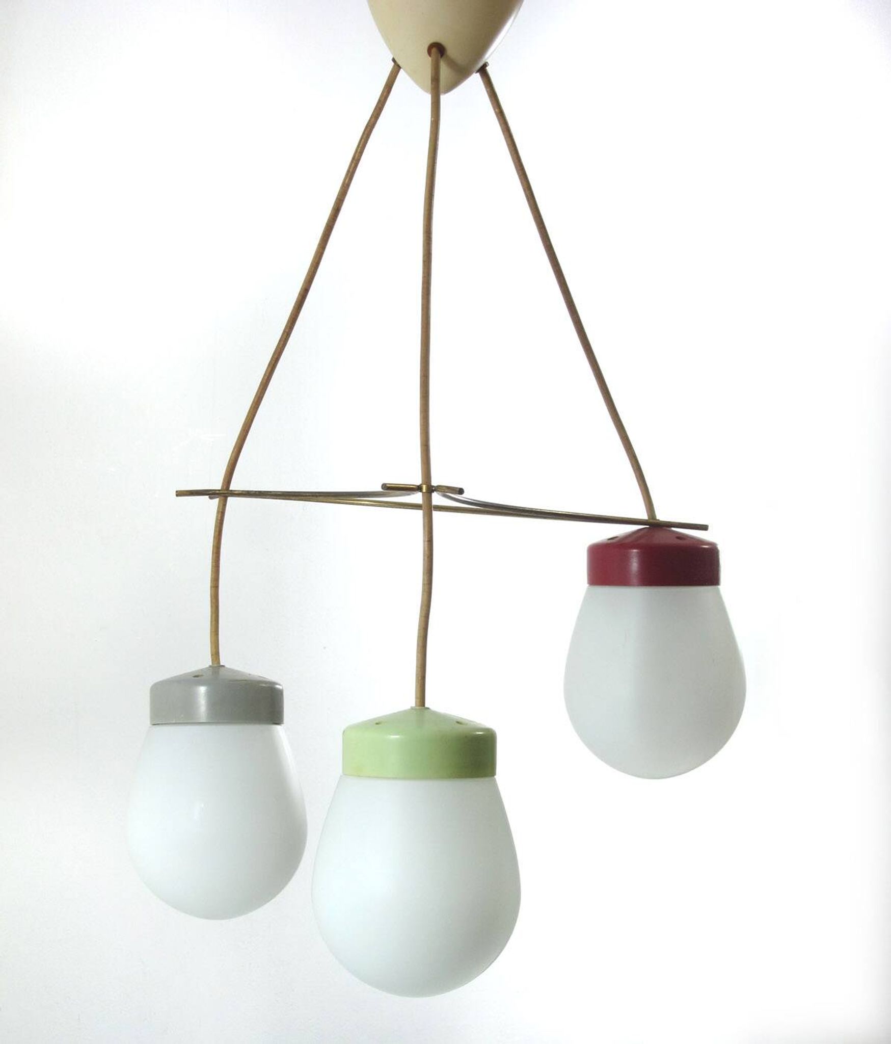 Mid-century design sixties vintage hanging light