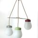 Mid-century design sixties vintage hanging light