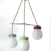Mid-century design sixties vintage hanging light