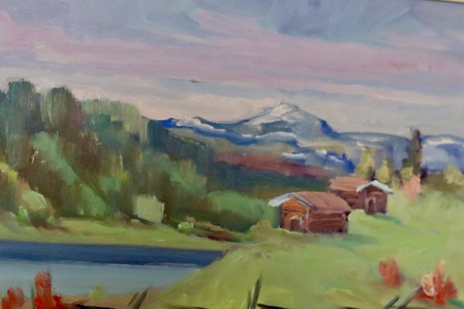 "Mountain Scene" – Sturen