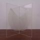 German Wing Object Sculpture in Acrylic Glass by Heinz Mack, 1980