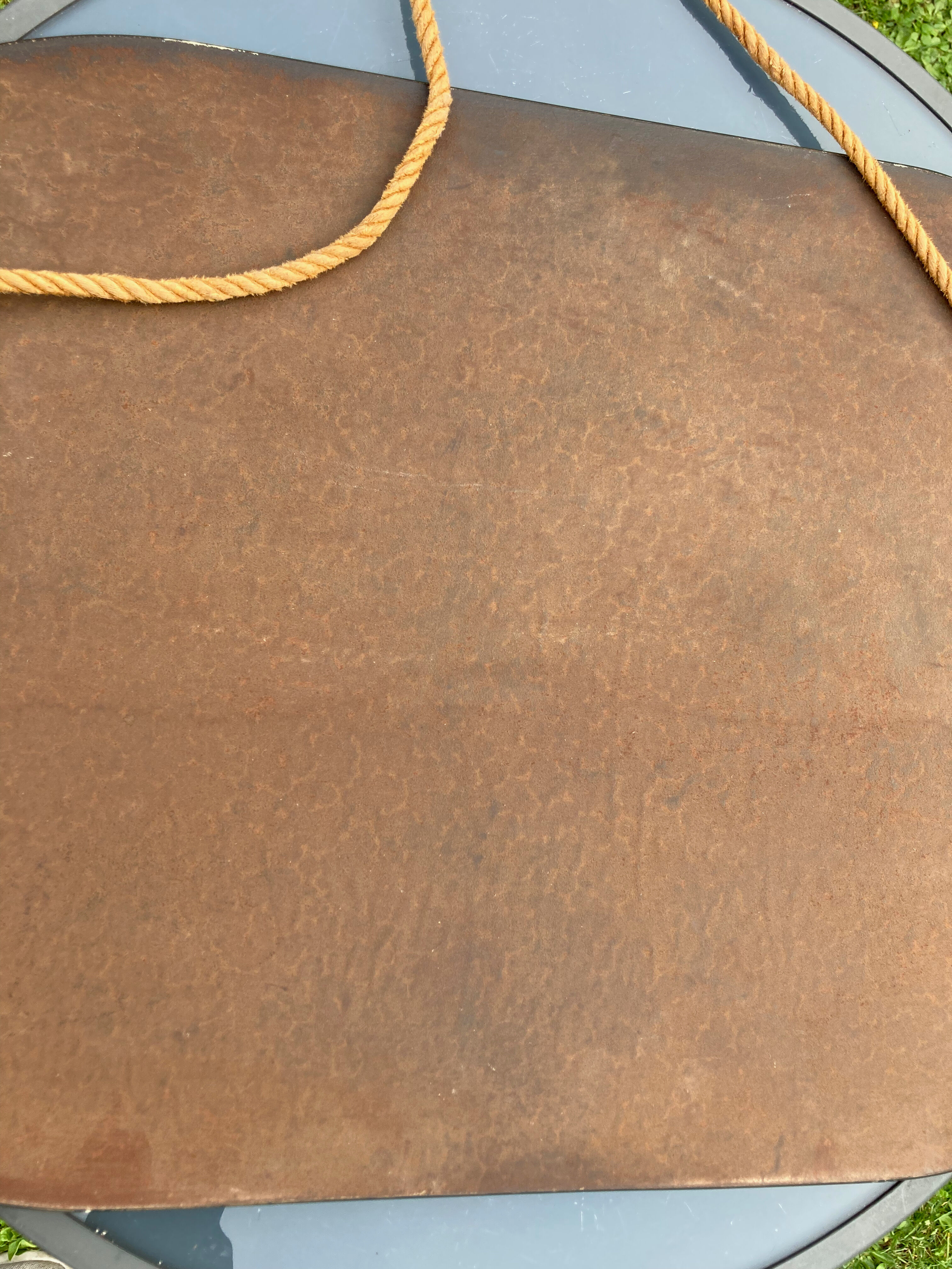 Antique chiseled mirror 60 X 40cm