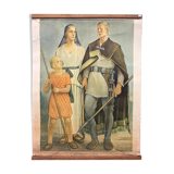 Poster "Germanic iron age suit" 1912