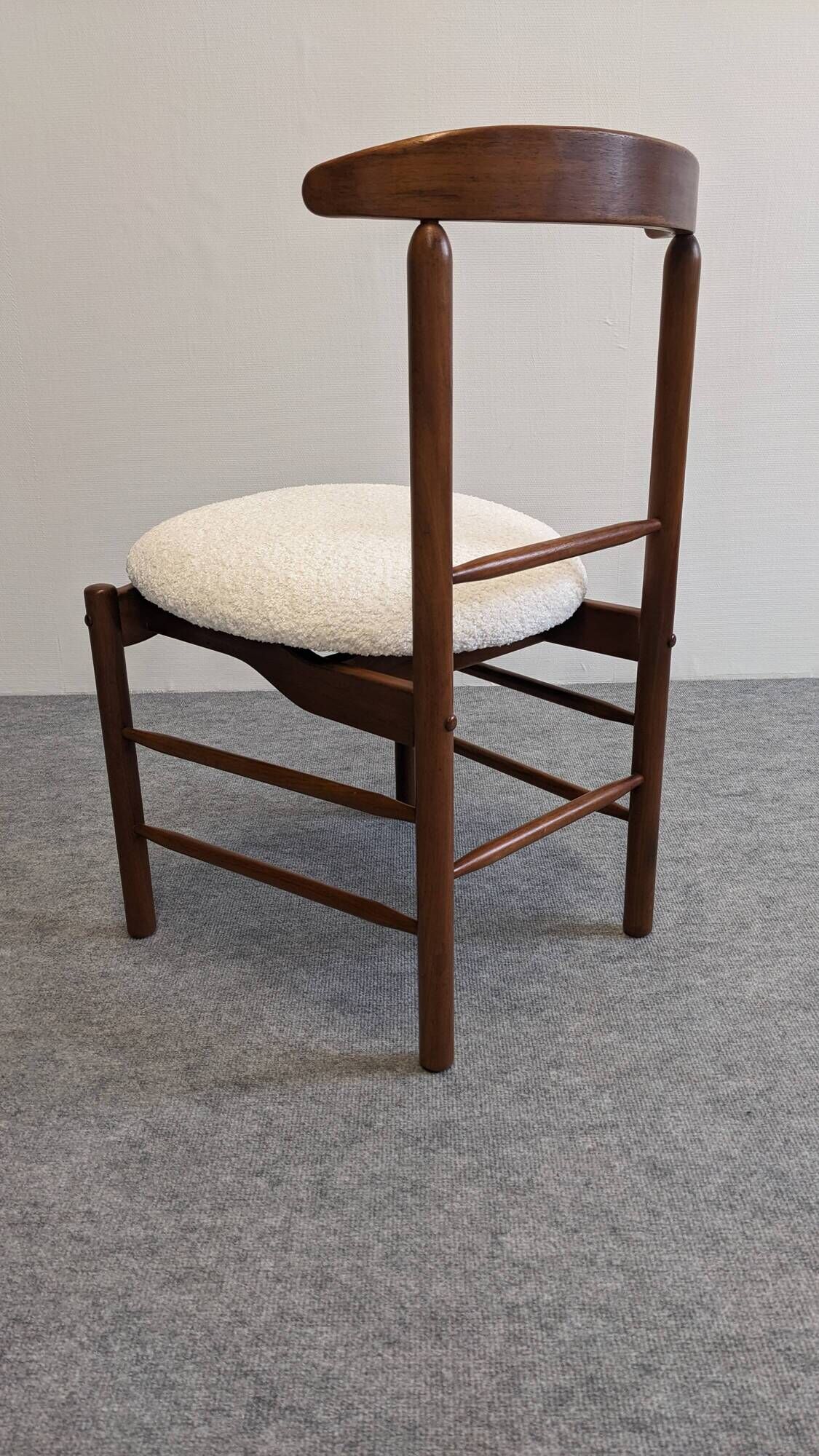 Set of 4 modernist chairs by Greta Magnusson Grossman, USA circa 1950