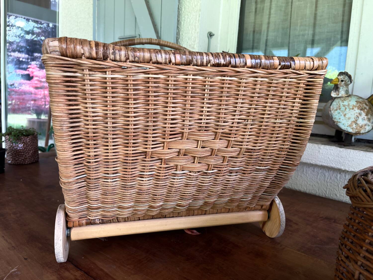 Rattan cart/stroller