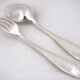 Silverware hotel Georges V, Christofle Albatros, 12 table settings, 24 pieces