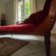 Red velvet daybed