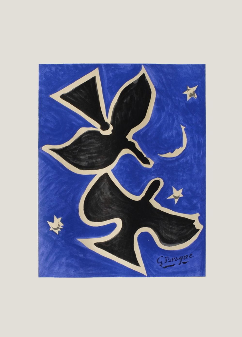 Georges Braques, Original Bird Poster 1961