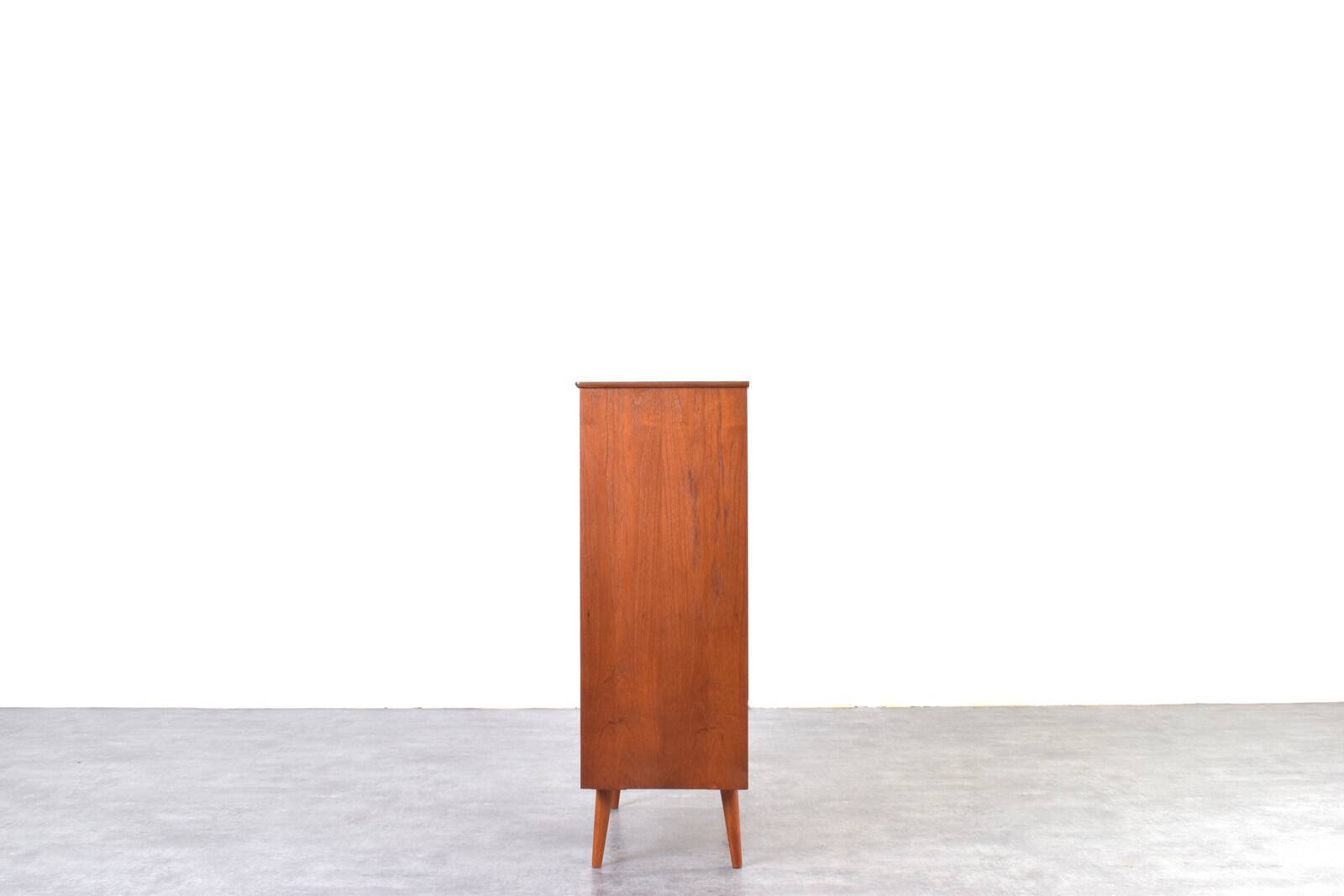 Mid-Century Danish Teak Chest of Drawers, 1960s.