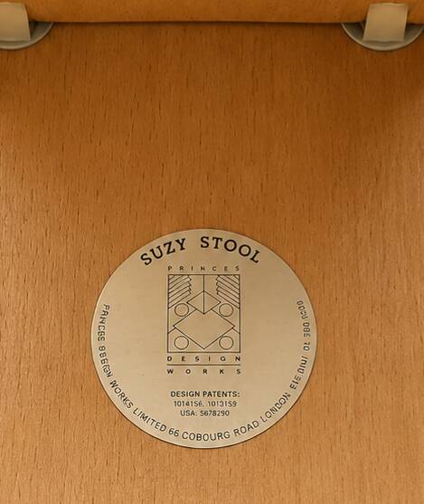 Folding stool "Suzy Stool" — Princes Design Works, London