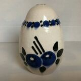Art Deco stencil pattern lamp base