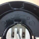 Pair of opaline globe and bakelite wall lamps RZB Leuchten