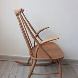 Scandinavian Rocking Chair by Illum Wikkelsø for Niels Eilersen, 1958