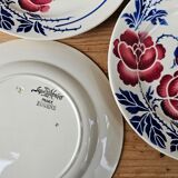 Flat plates Eugène Sarreguemines