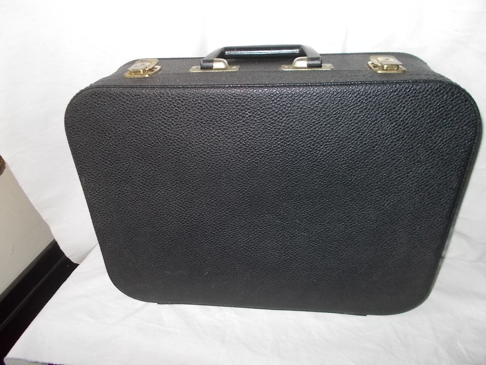 Black vintage suitcase