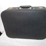 Black vintage suitcase