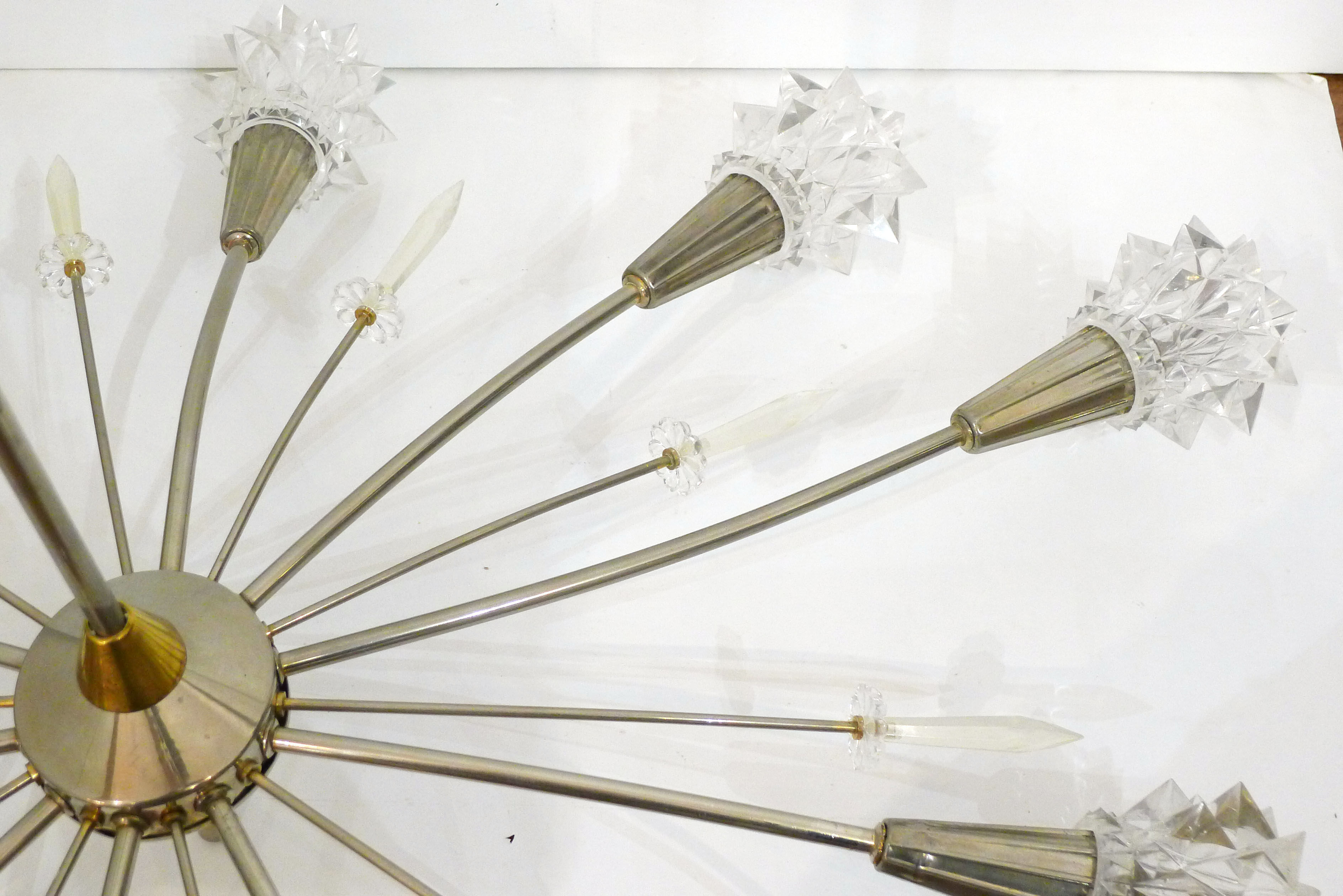 Lustre chromé & étoilé