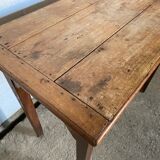 Solid wood desk with a drawer 1900
