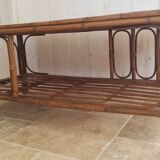 Rattan coffee table