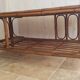 Table basse en rotin